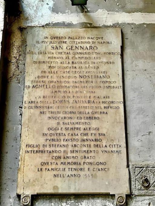 Appartamento Casa San Gregorio Armeno Napoli Esterno foto
